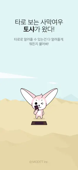 Game screenshot 토샤 – 타로 보는 사막여우 mod apk