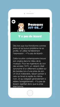 Pourquoi dit-on...? iPhone image 4
