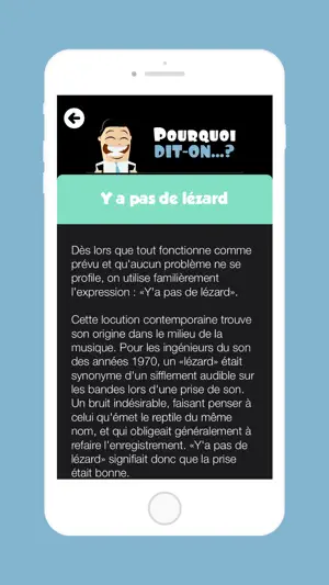 Pourquoi dit-on...? screenshot 4