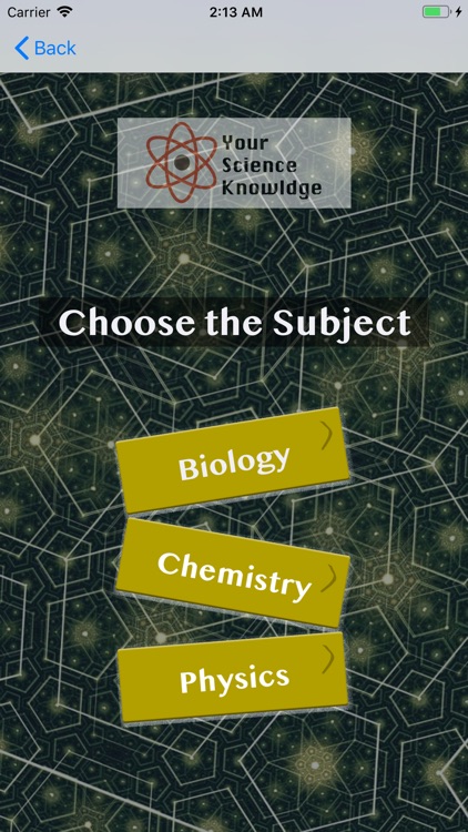 Your Science Knowledge