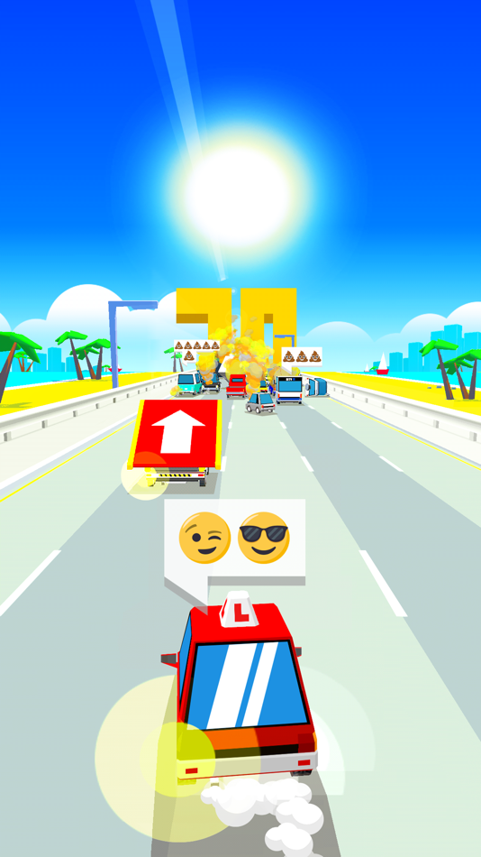 #1. Dashy Crashy (iOS) 由: :DUMPLING design