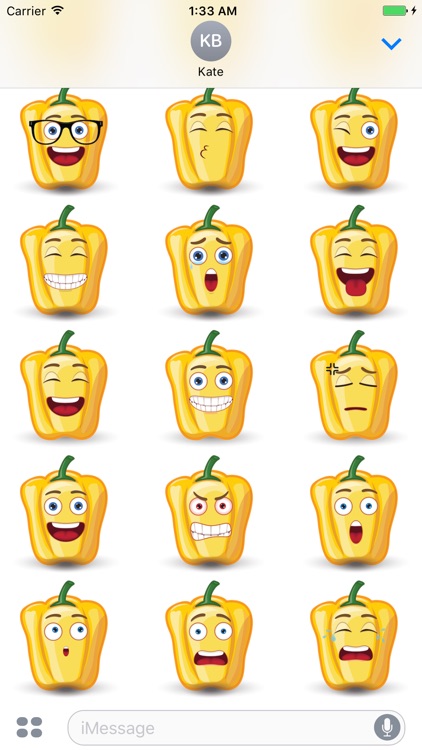 Sticker Me: Cool Bell Pepper