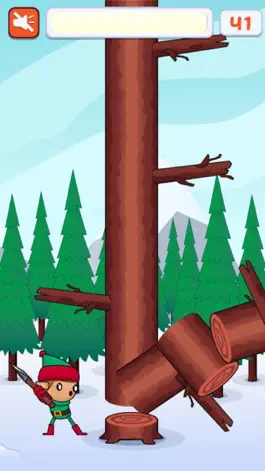 Game screenshot Lumberjack Santa Claus apk