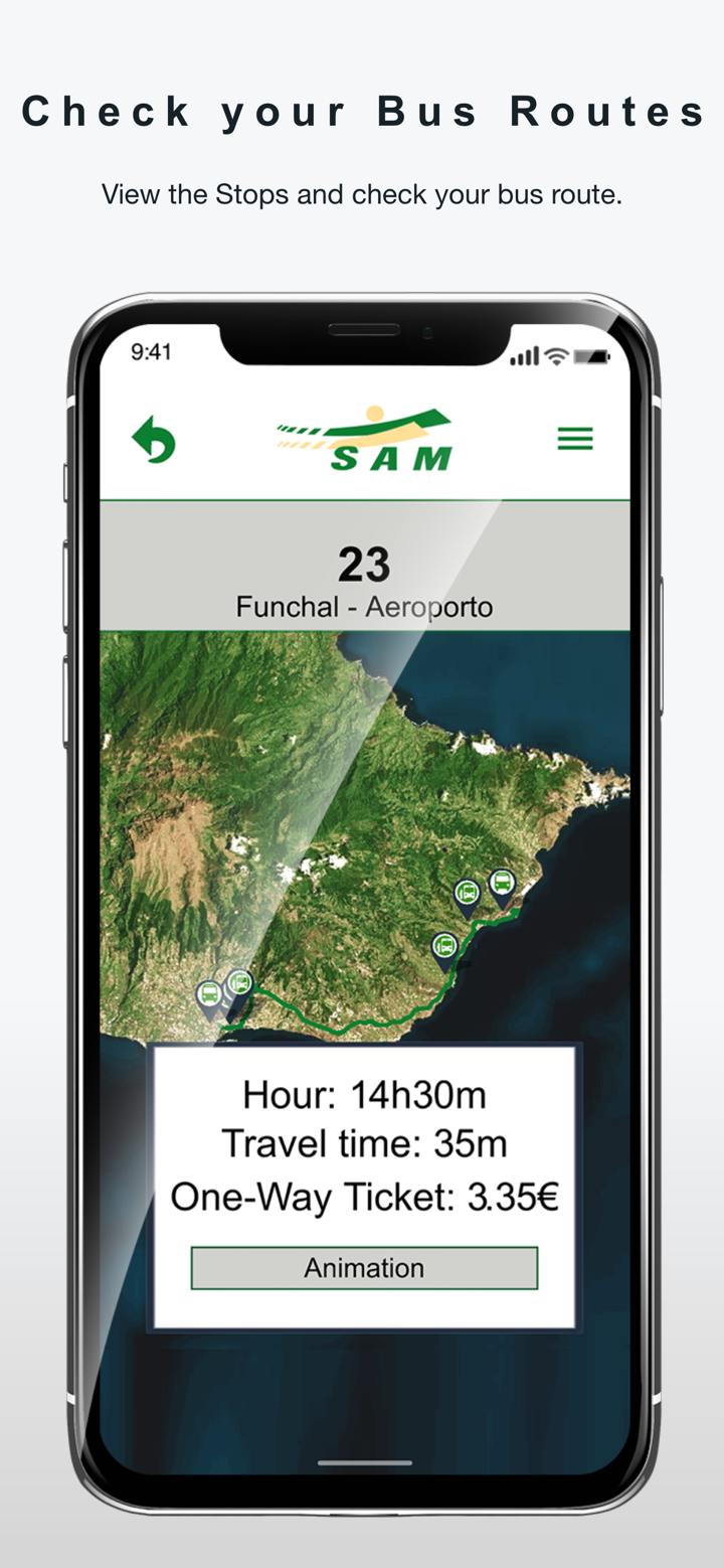 SAM Madeira Bus screenshot 4