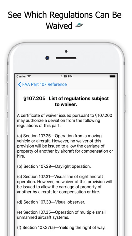 Part 107 Reference