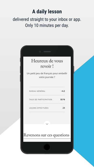 Learn French with Le Monde Screenshot