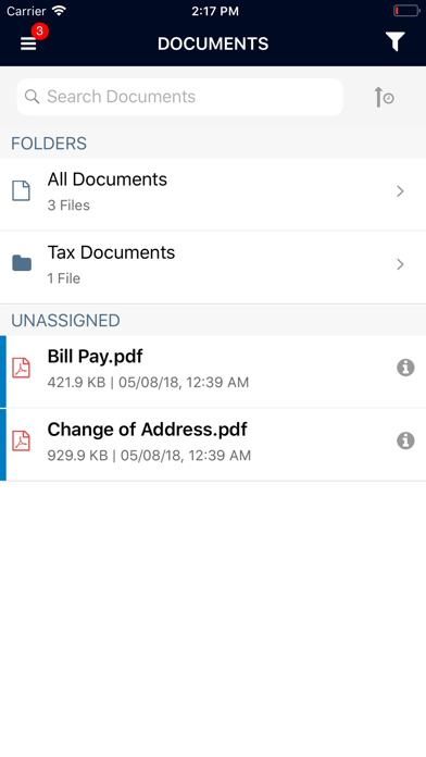 Screenshot 3 of Reed Financial Services App