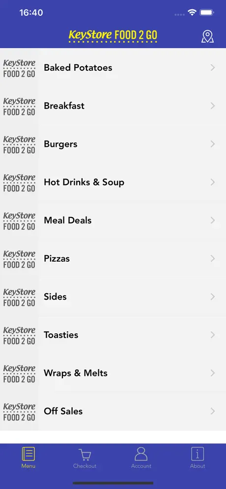 Keystore Food 2 Go