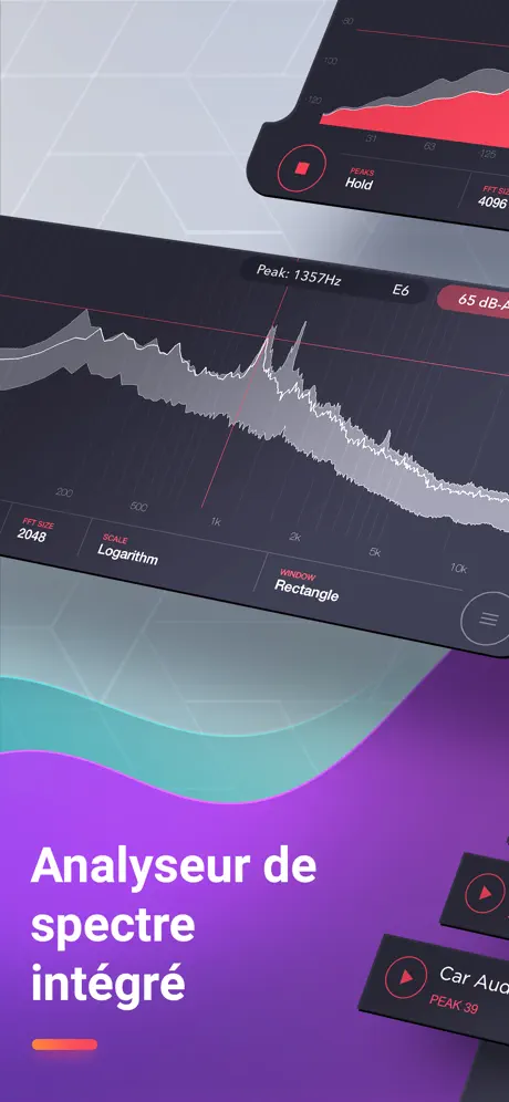 Sonomètre : dB Decibel Meter