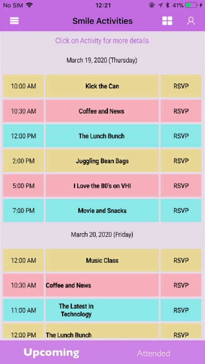 Smile for senior living