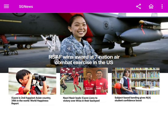 Screenshot #4 pour SGNews - Singapore News
