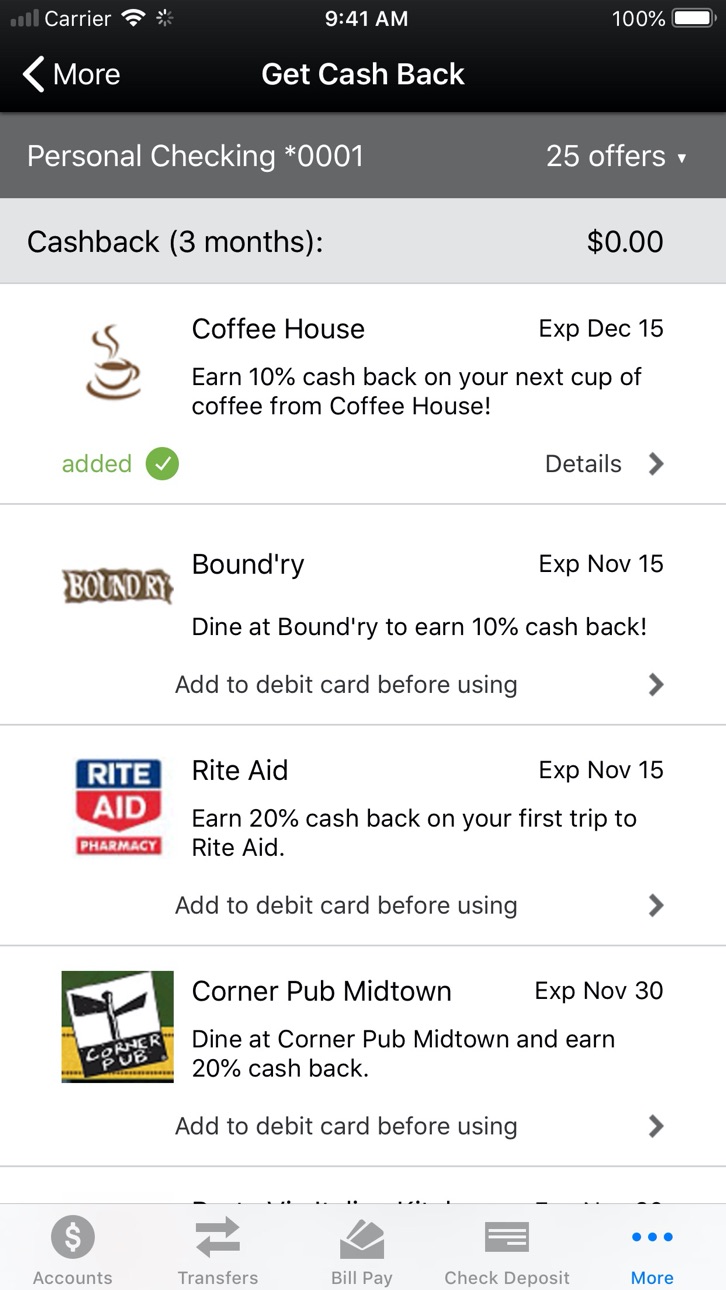 iPhone screenshot