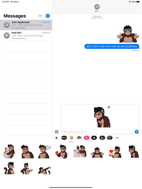 Screenshot #5 pour Barry Stickers