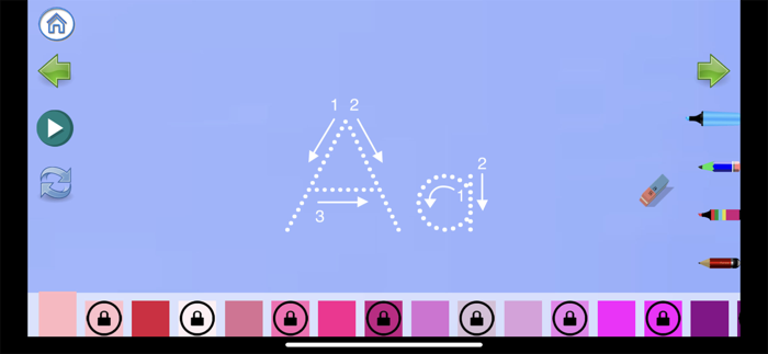 Trace Chinese Pinyin Letters