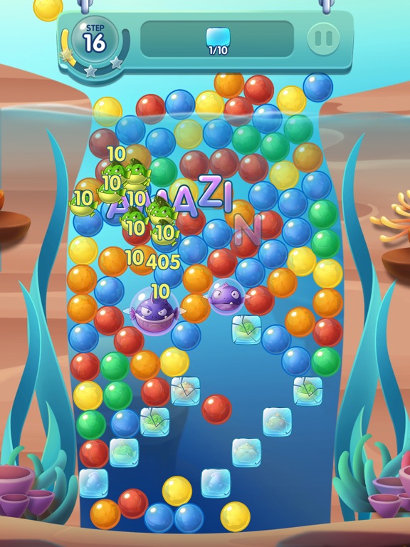 Fish Pop Mania iPad screenshot 5 - Games app