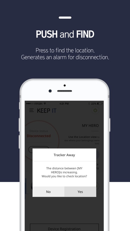 KEEPIT - IoT Device App