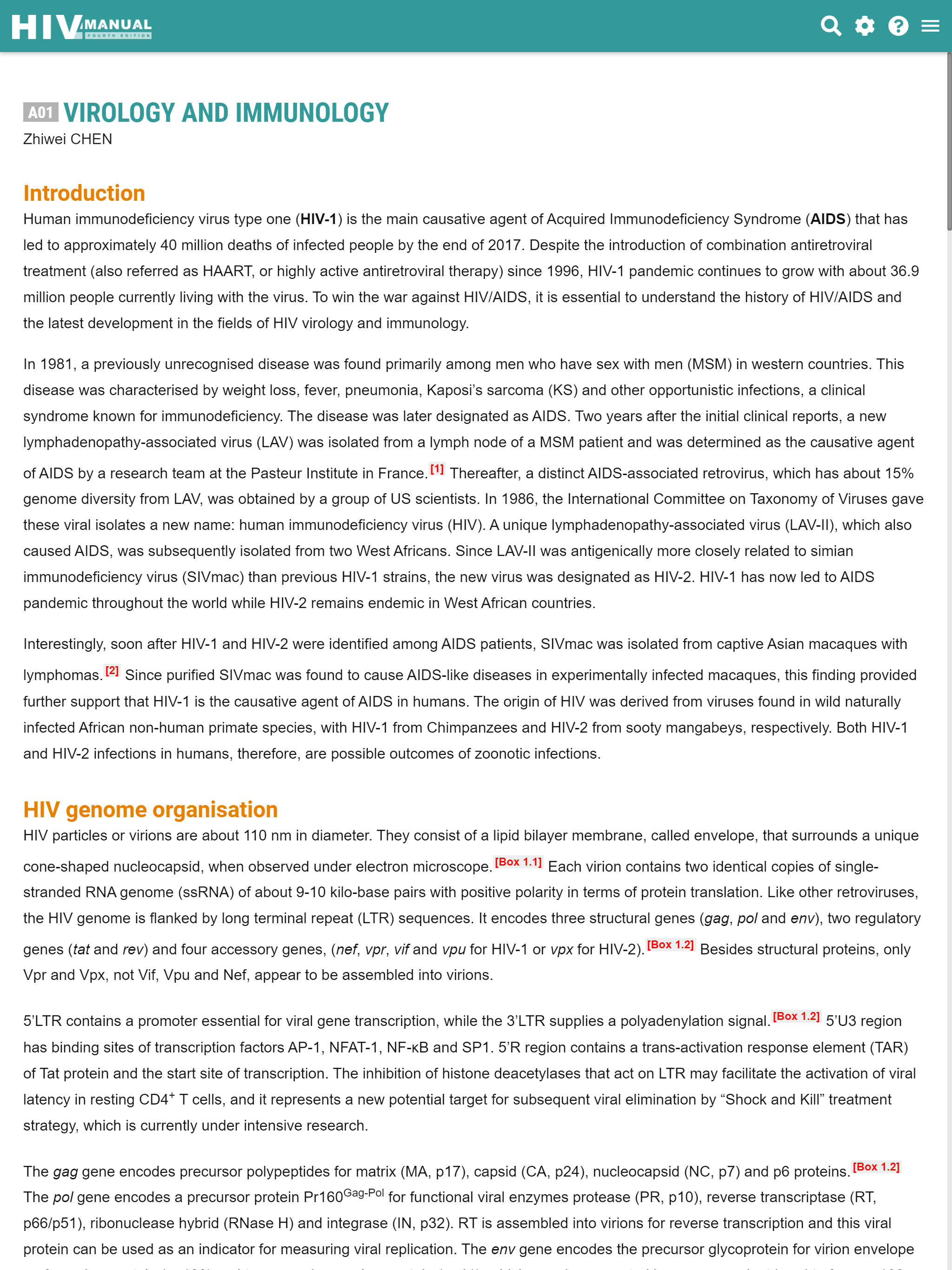 HIV Manual Fourth Edition