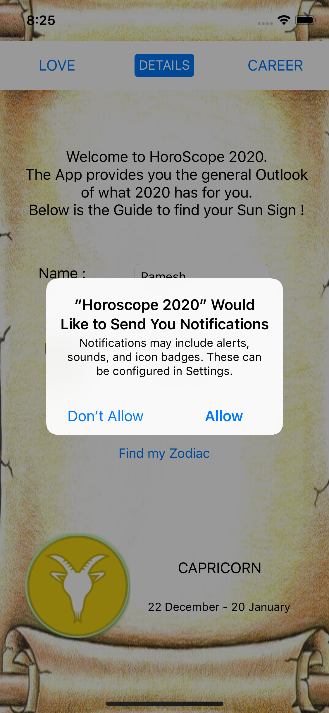 Horoscope 2020 screenshot 3