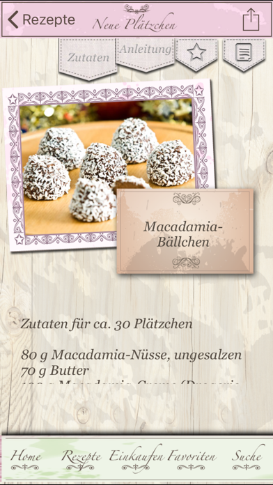 Plätzchen neu Rezepte Screenshot 3 - AppWisp.com Plätzchen neu Rezepte Screenshot 3 - AppWisp.com