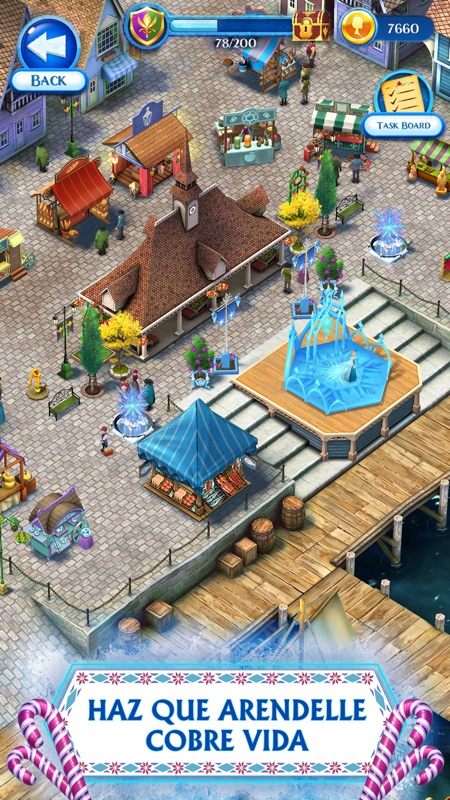 Disney Frozen Free Fall screenshot 2