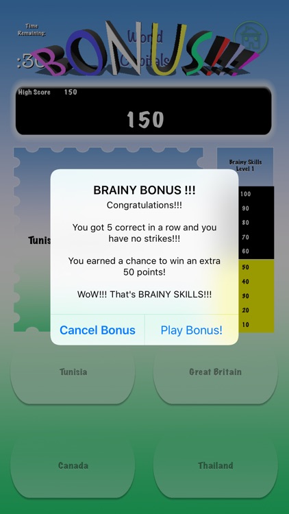 Brainy Skills World Capitals screenshot-3