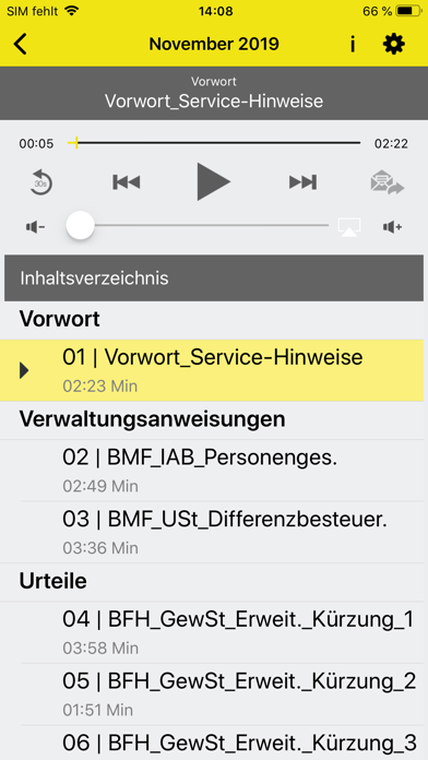 NWB Steuern mobil Screenshot