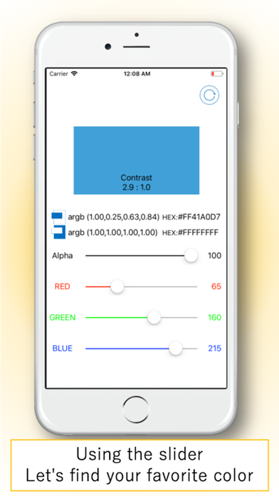 ColorCorder Screenshot on iOS