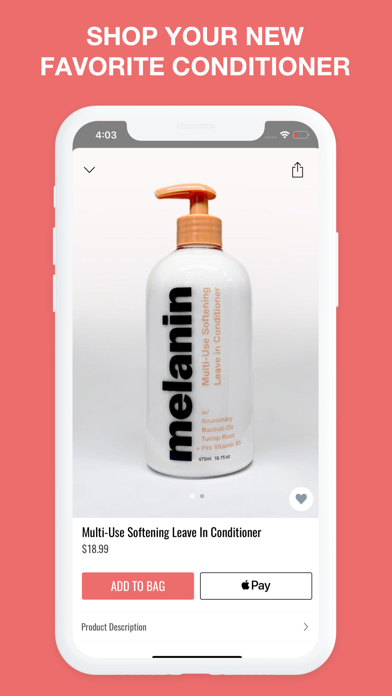 Melanin Haircare Screenshot