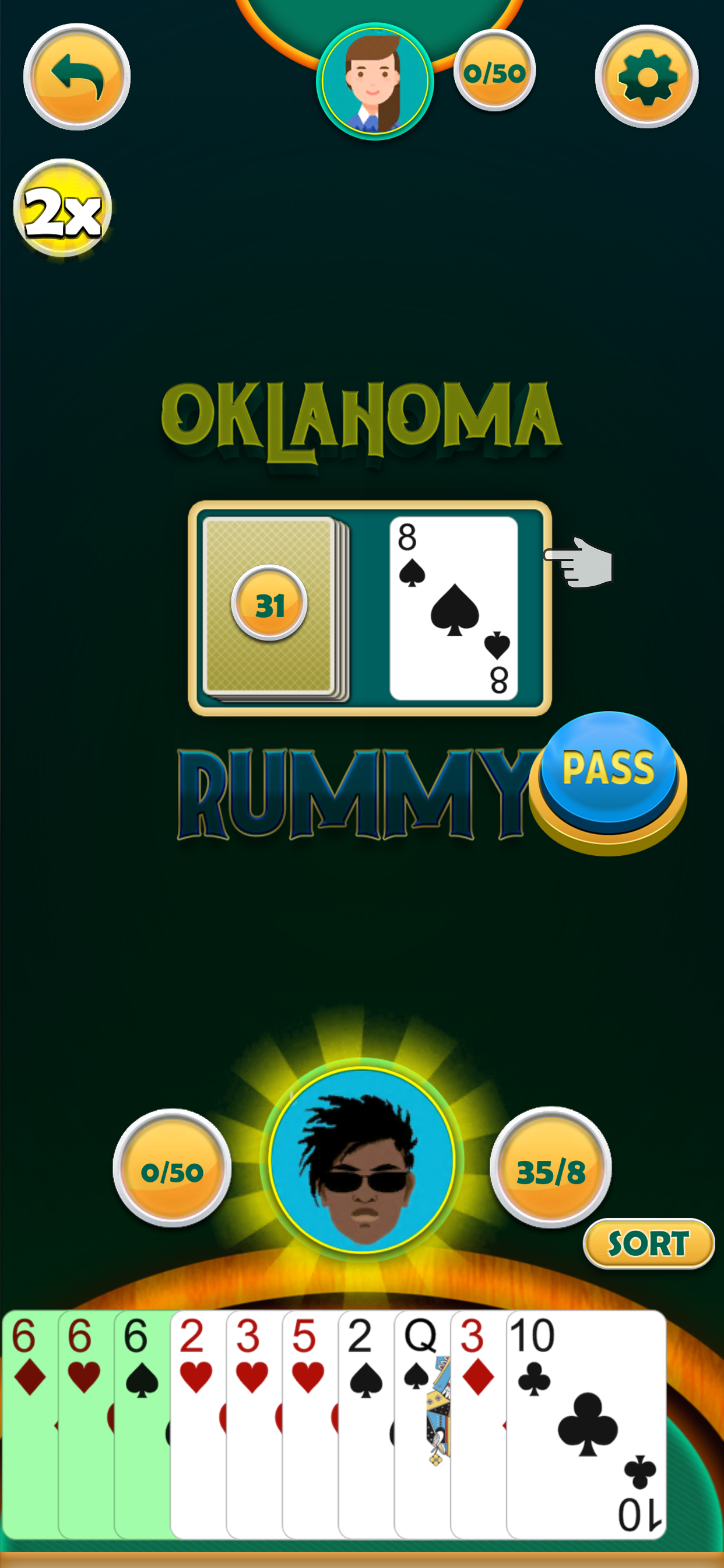 Gin Rummy Offline Card Game