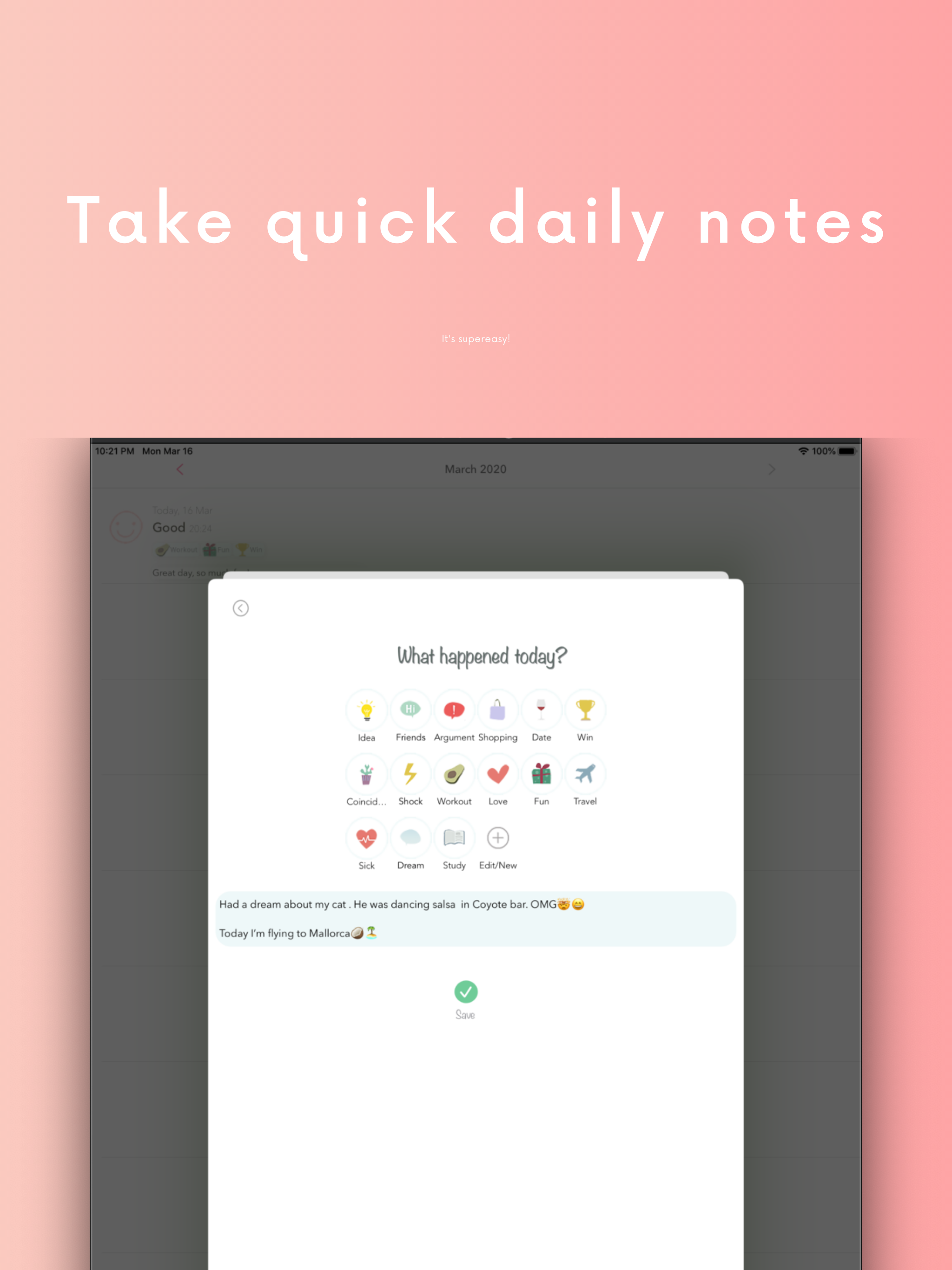 2Day Diary: Mood&Moon&Period screenshot 11