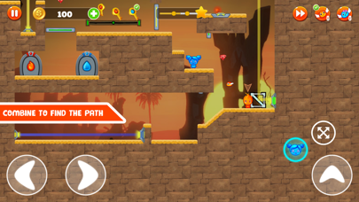 Fire Hero and Water Princess screenshot 1