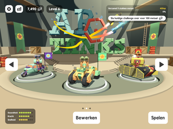 AR Tanks iPad app afbeelding 1