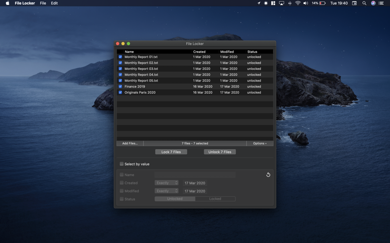 File and Folder Locker screenshot 2