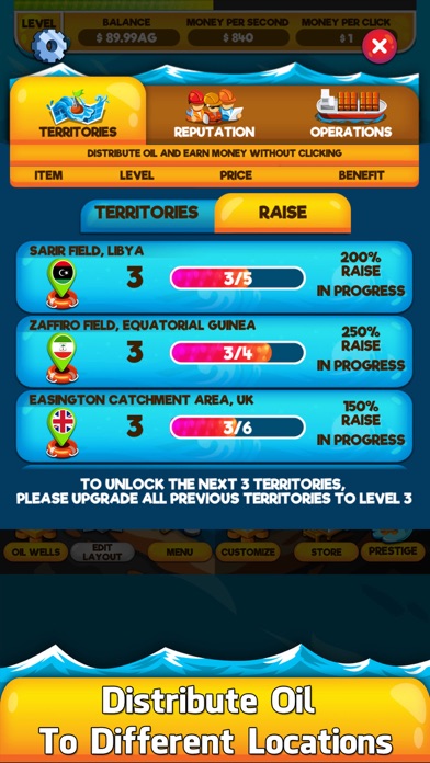 Oil Tycoon 2: Idle Empire Game Screenshot