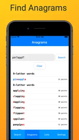 Game screenshot Word Checker (for Scrabble) apk