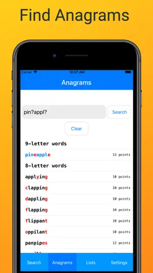 Word Checker (for Scrabble) screenshot 2