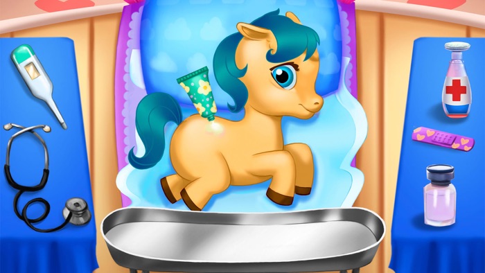 프린세스 애완동물 의사 말 병원 간호 시뮬레이터