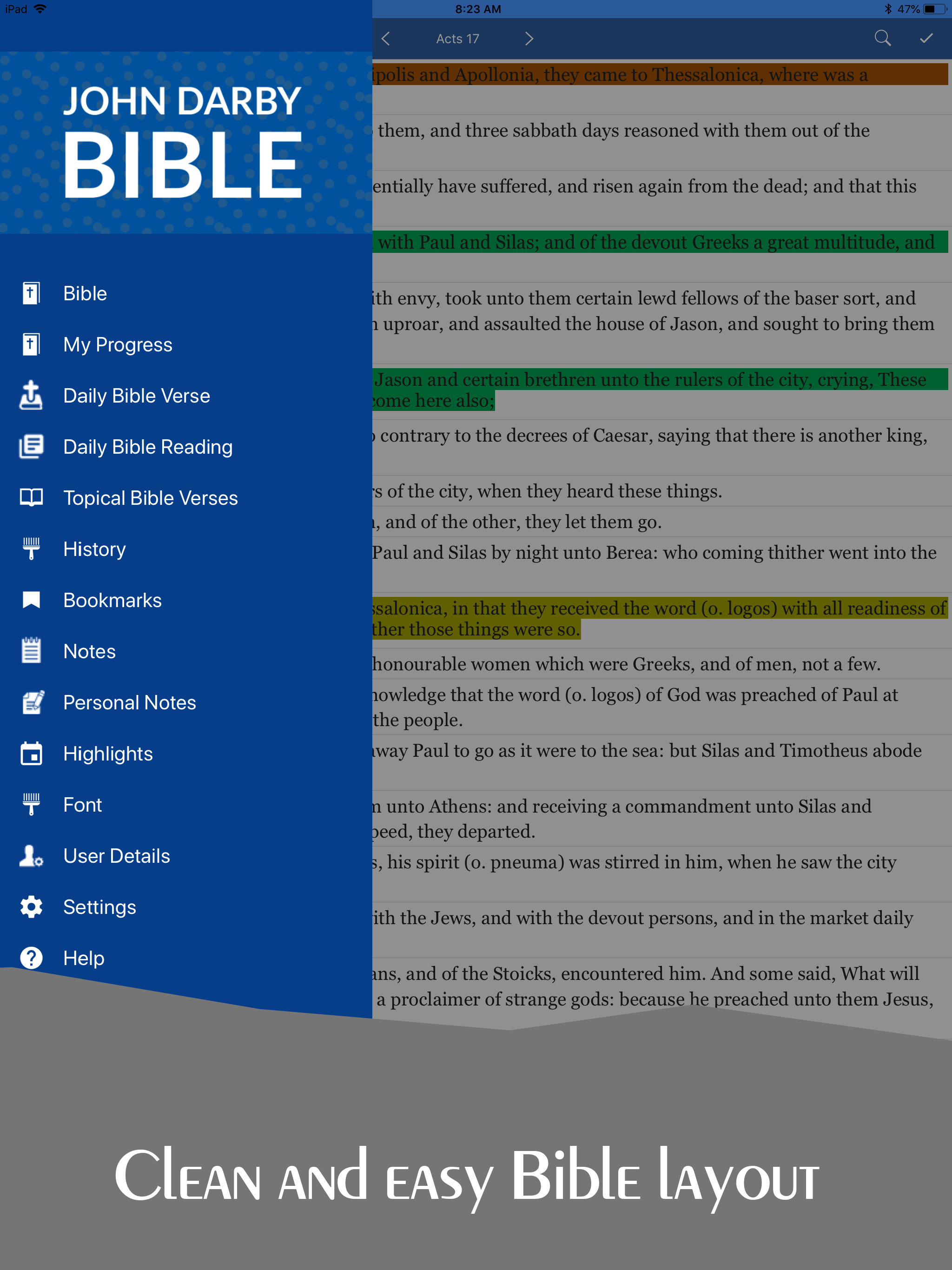 Darby Bible ·