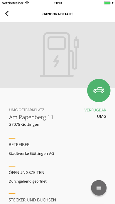 SWG eMobil-App Screenshot
