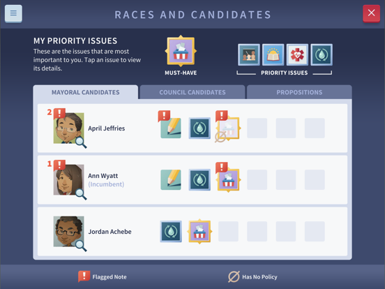 Cast Your Vote iPad screenshot 5 - Education app