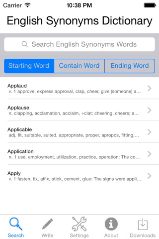 Synonyms English Dictionaryのおすすめ画像1
