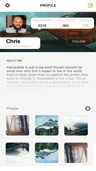 GeoCrown iPhone screenshot 10 - Photo & Video app