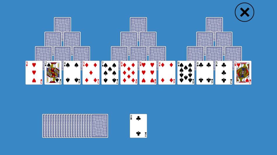 #1. Classic TriPeaks Solitaire (iOS) 来自: Kevin White