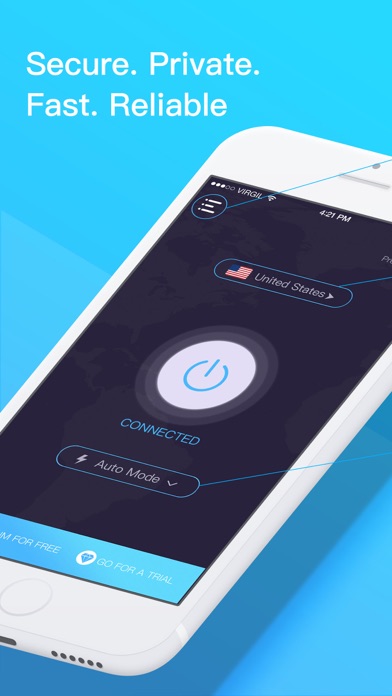 VPN for iPhone - Unlimited VPNのおすすめ画像1