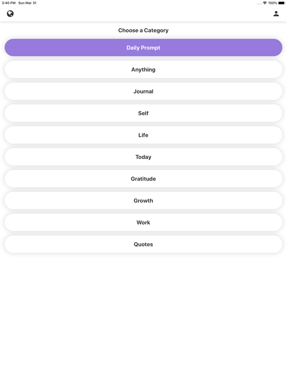 Müse: Daily Reflection Journal