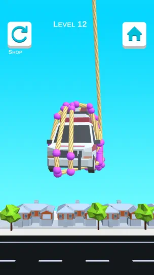 Amaze Rope - Rope Unroll iPhone Screenshot 2