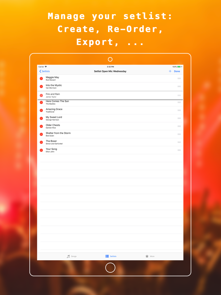 #3. EasySetlist - Setlist Manager (iOS) 由: comaie GmbH