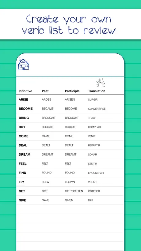 English - Irregular Verbs