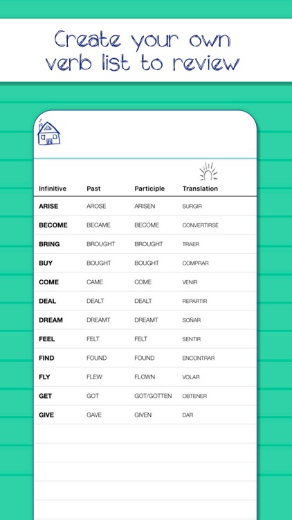 English Irregular Verbs easy screenshot-3