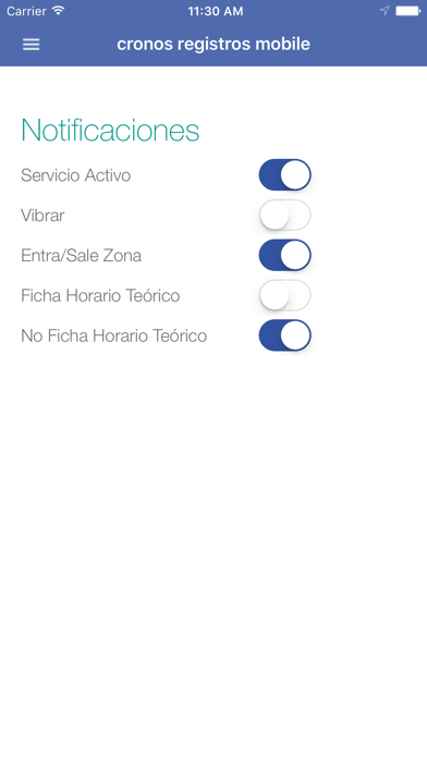 Cronos Registros Mobile screenshot 4